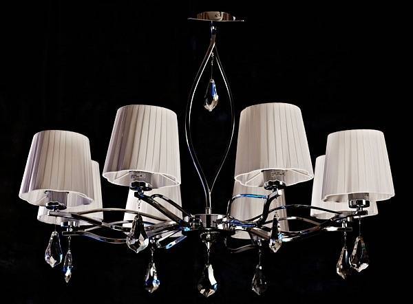 Потолочая люстра Ambiente by Brizzi Brizzi_3203 BX03203/8 Chrome