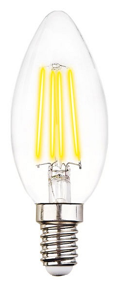 Лампа светодиодная Ambrella Filament E14 6Вт 3000K 202114