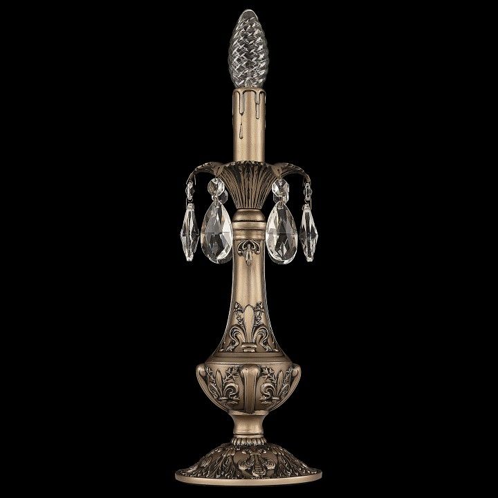 Настольная лампа декоративная Bohemia Ivele Crystal AL7901 AL79100L/1-32 SGB