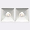 Встраиваемый светильник Italline IT06-6020 IT06-6020 white 4000K - 2 шт. + IT06-6022 white