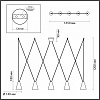 Подвесная люстра Lumion Brooks 5226/5