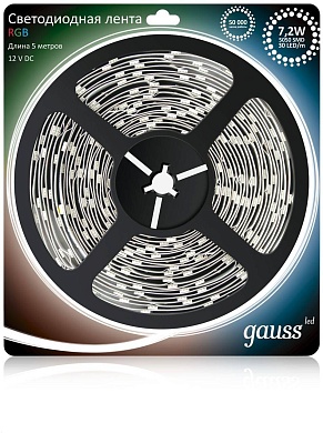 Светодиодная лента Gauss EB312000407 7.2Вт