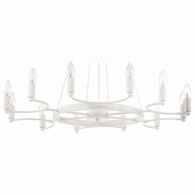 Подвесная люстра Ideal Lux Space SPACE SP12 BIANCO