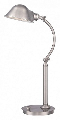 Настольная лампа декоративная Quoizel Thompson QZ-THOMPSON-TLBN