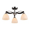 Потолочная люстра IDLamp Fayora 287/3PF-Blackchrome