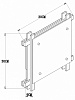 Накладной светильник Arte Lamp Archimede A6462PL-2CK