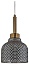 Подвесной светильник Indigo Caramella 11039/1P Smoke