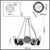 Подвесная люстра Odeon Light Caramella 5412/95L