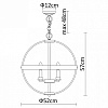 Подвесной светильник Divinare Norman 9980/02 SP-5
