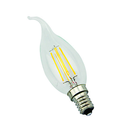 Светодиодная лампа Elvan E14-5W-3000K-CL-flame E14 5Вт Теплый белый 3000К
