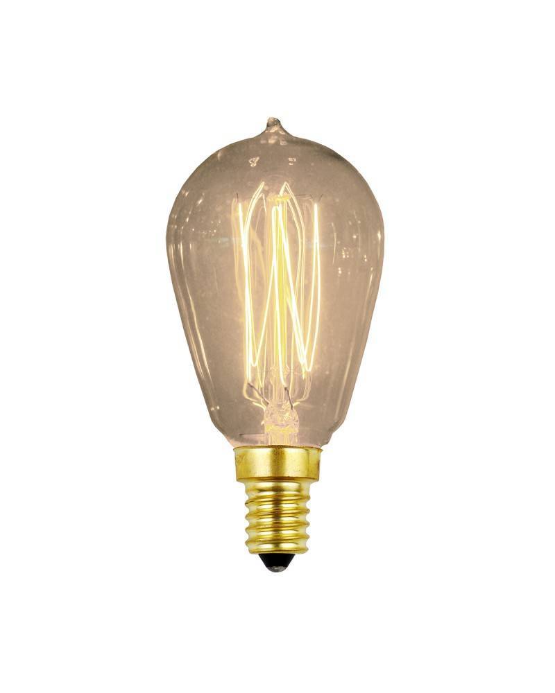 Ретро-лампа Elstead Lighting VINTAGE IND. LAMPS LP/FM25W/E14/EDS E14 25Вт Тёплый 3000К