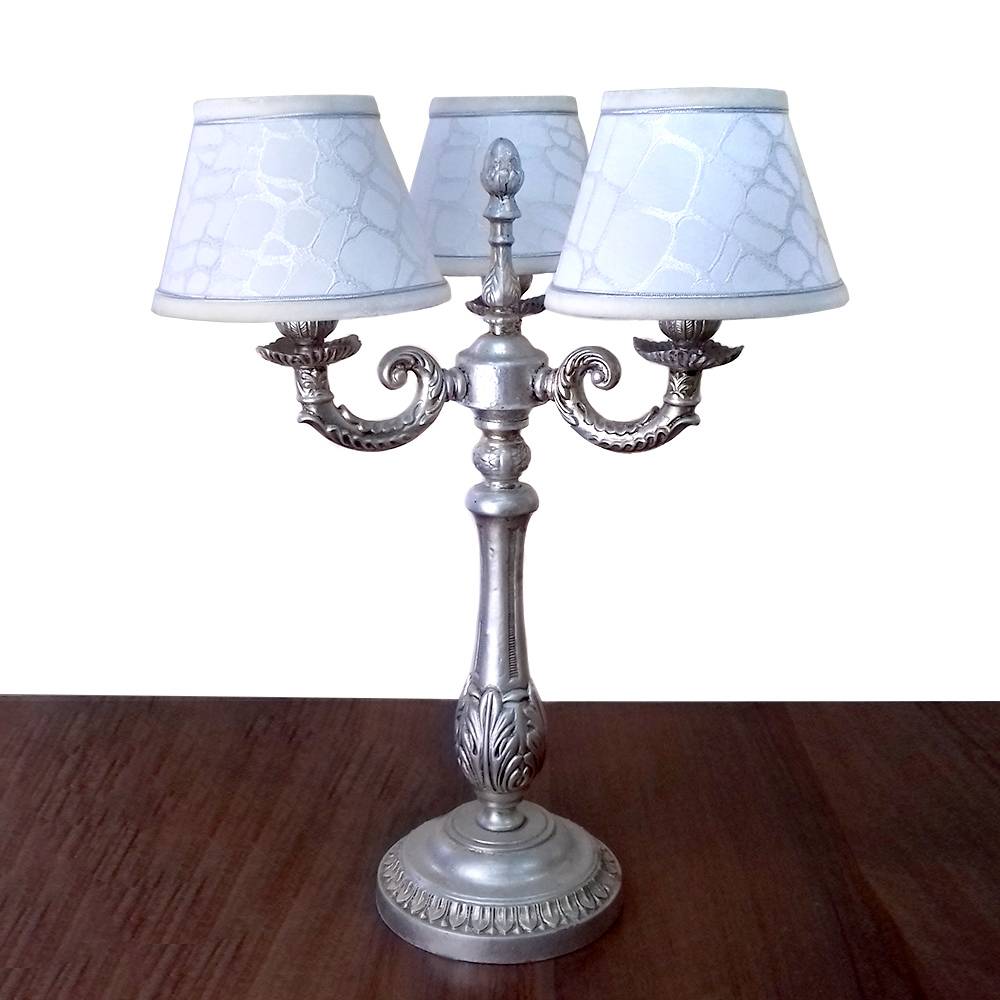 Настольная лампа Lamp2 A61 silver