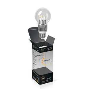 Диммируемая лампа Gauss Globe LED HA105202105-D E27 5Вт 2700К