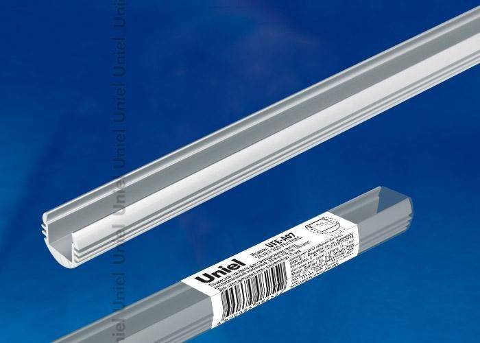 Профиль для светодиодных лент Uniel UFE-A UFE-A07 Silver