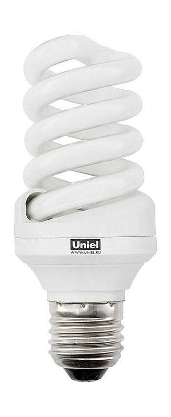Лампа энергосберегающая Uniel ESL-S11-20/2700/E27 кapтoн E27 20Вт Теплый белый 2700К