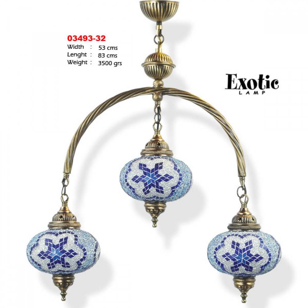 Люстра подвесная Exotic Lamp 03493-32