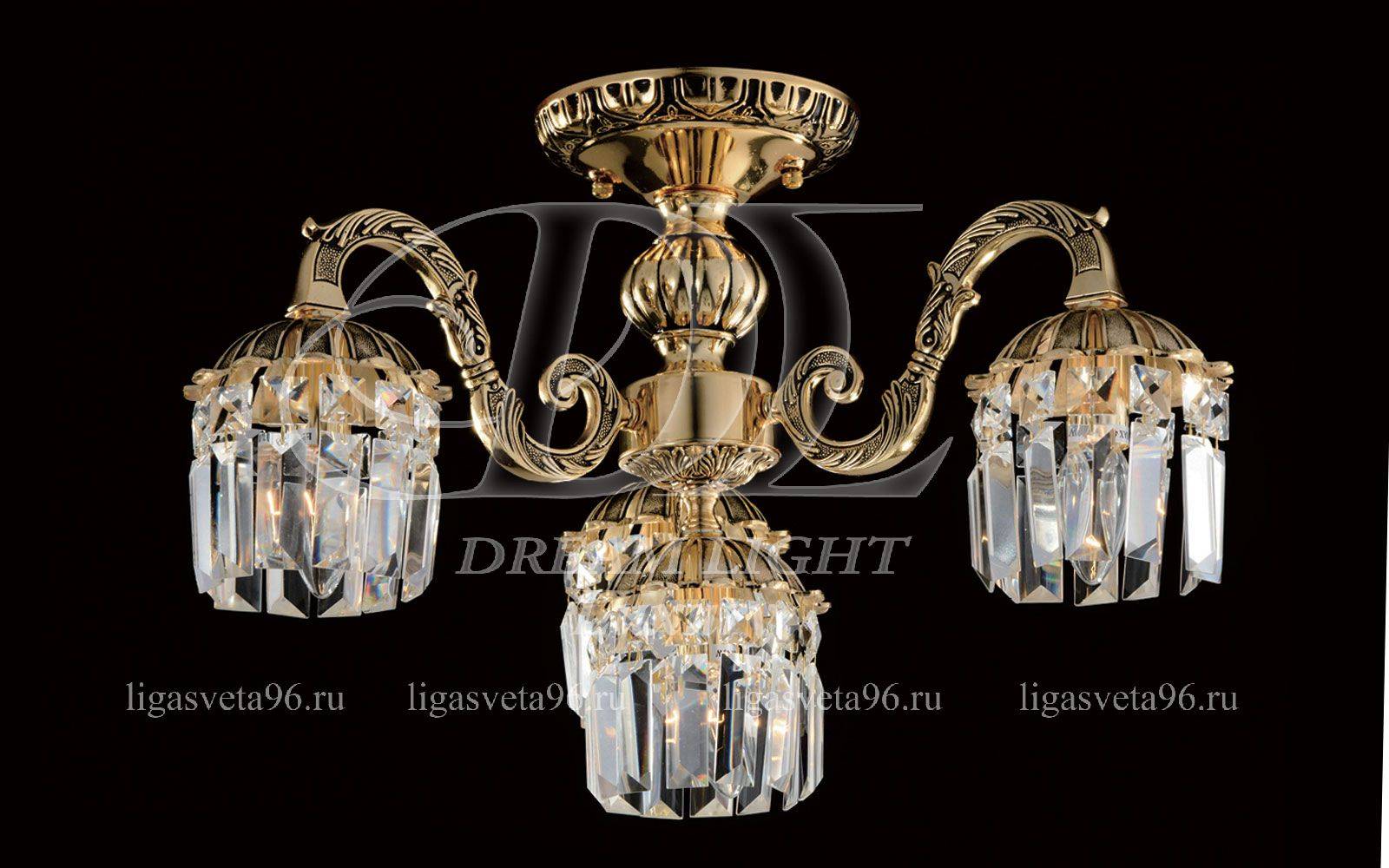 Люстра потолочная DREAM LIGHT Luxury Люстра 'Cornelia' DLL012/3+1