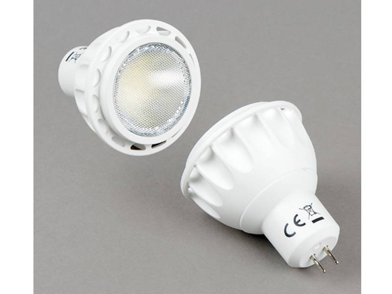 Светодиодная лампа Elvan GU10-7W-3000К-60D GU10 7Вт Теплый белый 3000К