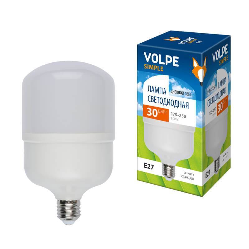 Светодиодная лампа Volpe LED-M80 LED-M80-30W/DW/E27/FR/S E27 30Вт 6500К