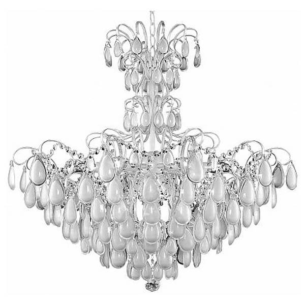 Подвесная люстра Crystal Lux Sevilia SEVILIA SP9 SILVER