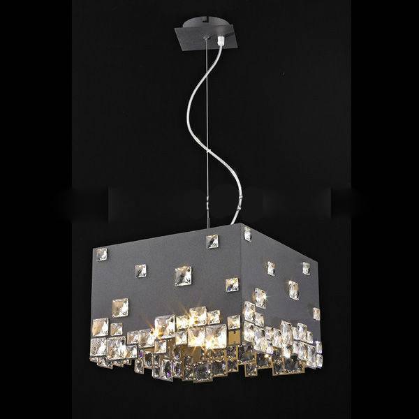 Подвесной светильник Crystal Lamp Flat  D1402A-5BL