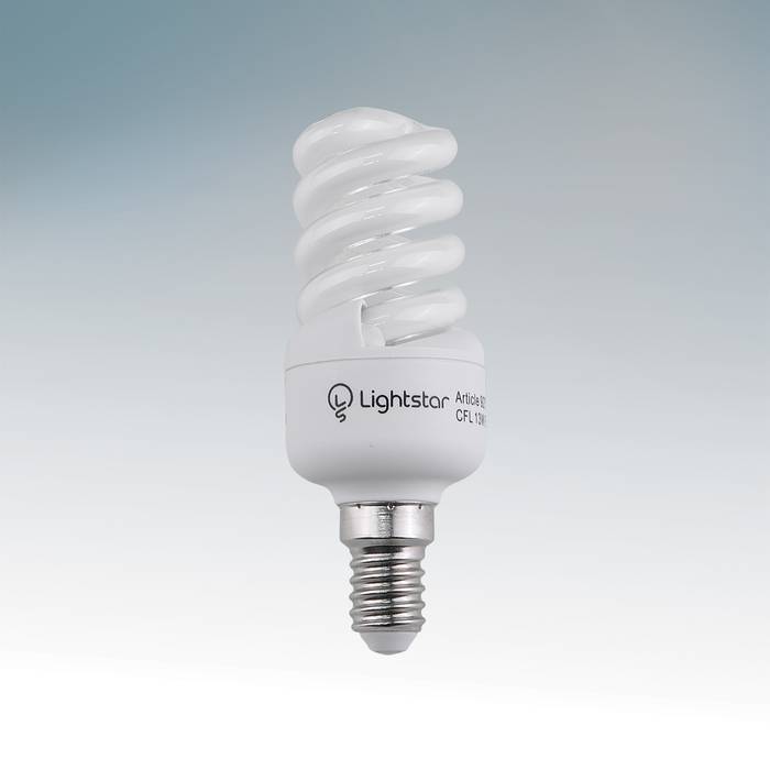 Лампа энергосберегающая Lightstar 9271 927162 E14 13Вт Теплый белый 2700К