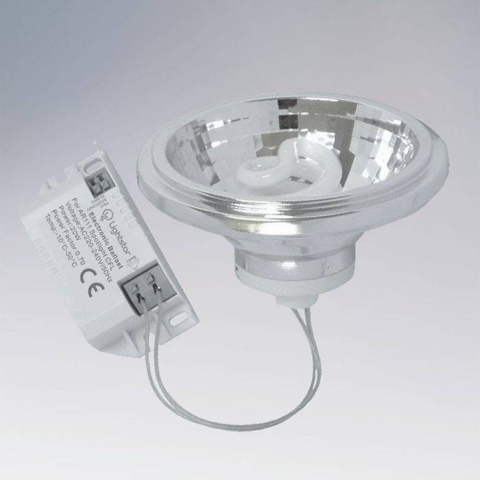 01 Лампа энергосберегающая Lightstar DR 16 CFL SET INTEGRAL 928474 AR111 20Вт Белый 4000К