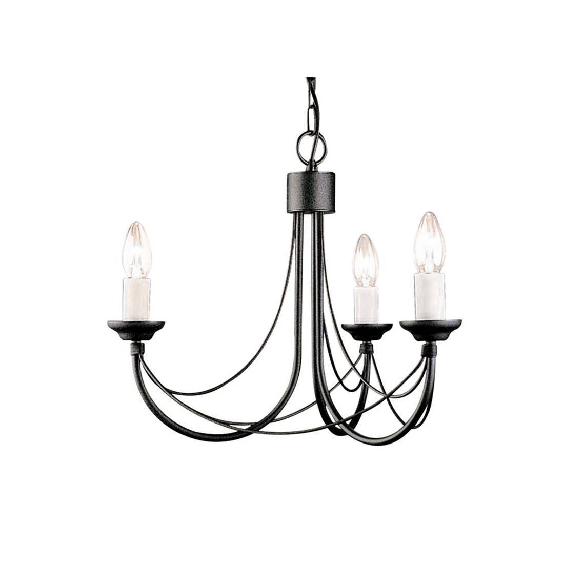 Подвесная люстра Elstead Lighting Carisbrooke CB3 BLACK