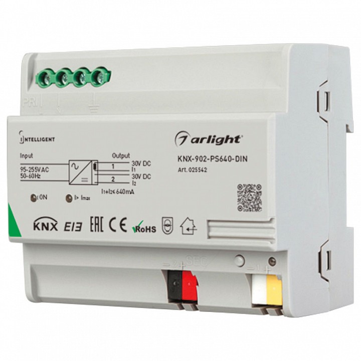 Блок питания Arlight Intelligent KNX-902-PS640-DIN (230V, 640mA)