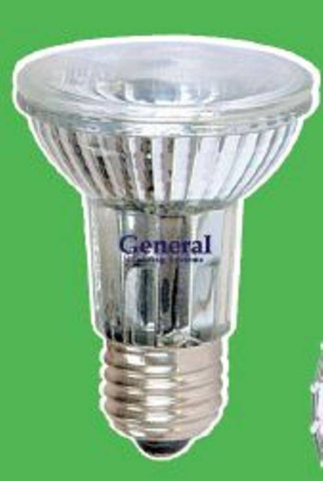 Светодиодная лампа GENERAL LIGHTING 8027 E27 50Вт Теплый белый 2000К