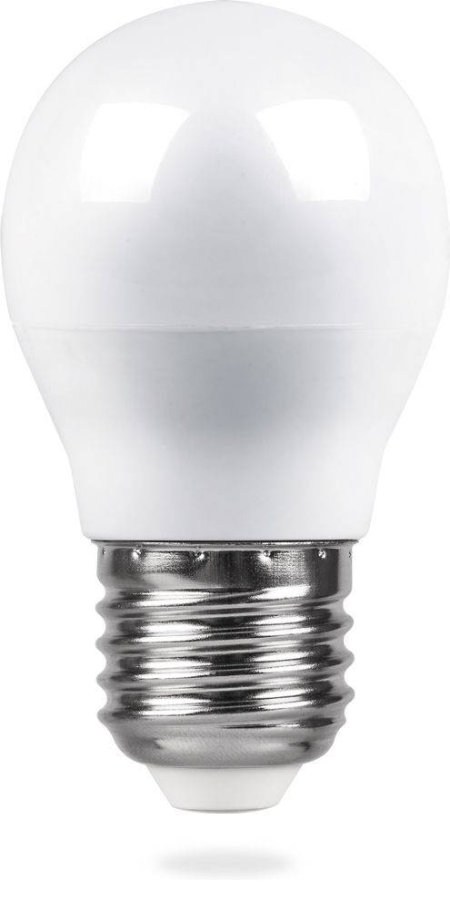 03 Светодиодная лампа Feron LB-38 25404 E27 5Вт Белый теплый 2700К