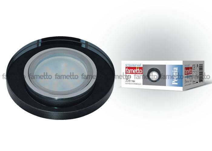 Светильник точечный Fametto DLS-P106 GU5.3 CHROME/BLACK