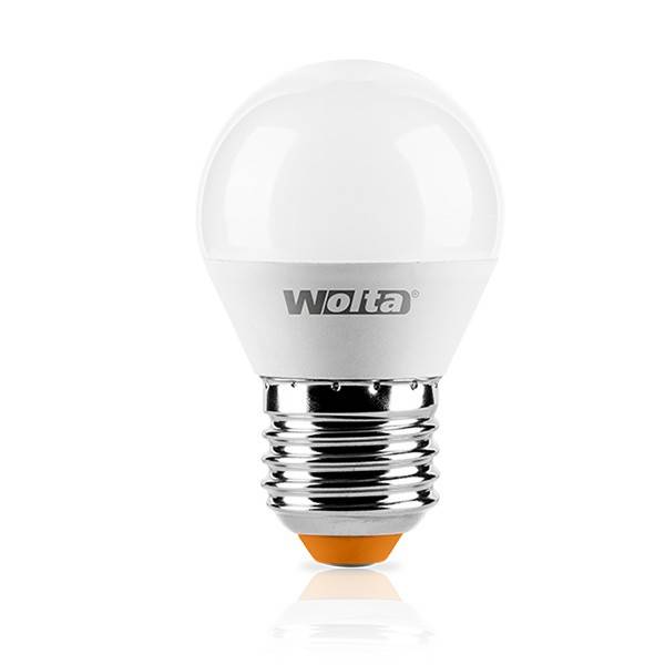 Светодиодная лампа Wolta 25Y45GL5.5E27 E27 5.5Вт 3000К