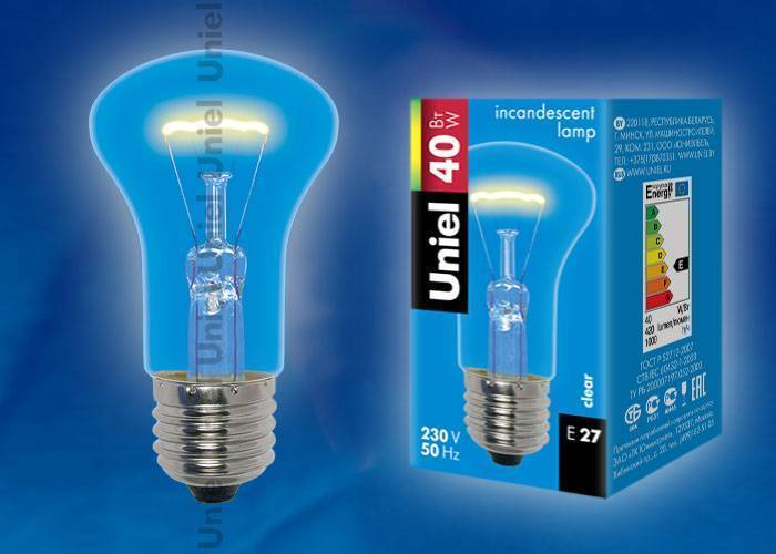 Светодиодная лампа Uniel IL-M51-CL-40/E27 кapтoн E27 40Вт