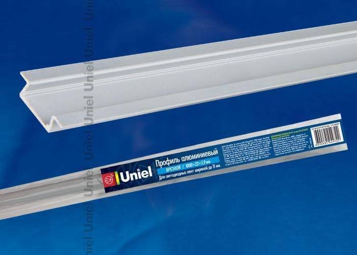 Профиль для светодиодных лент Uniel UFE-A UFE-A01 Silver