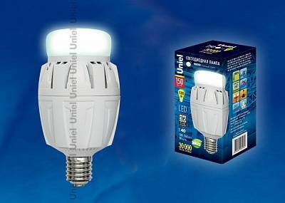 Лампа LED сверхмощная (UL-00000539) E40 150W (1500W) 4000K LED-M88-150W/NW/E40/FR ALV01WH