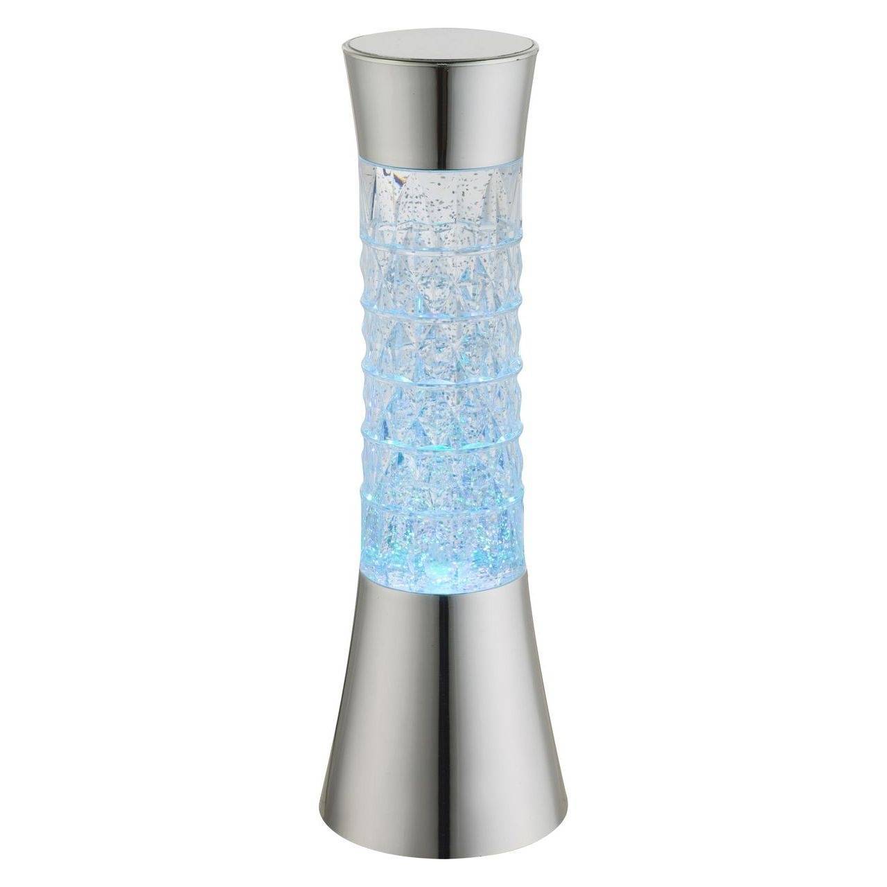 Настольная лампа декоративная Globo 2848, серебро, LED, 6x0,02W