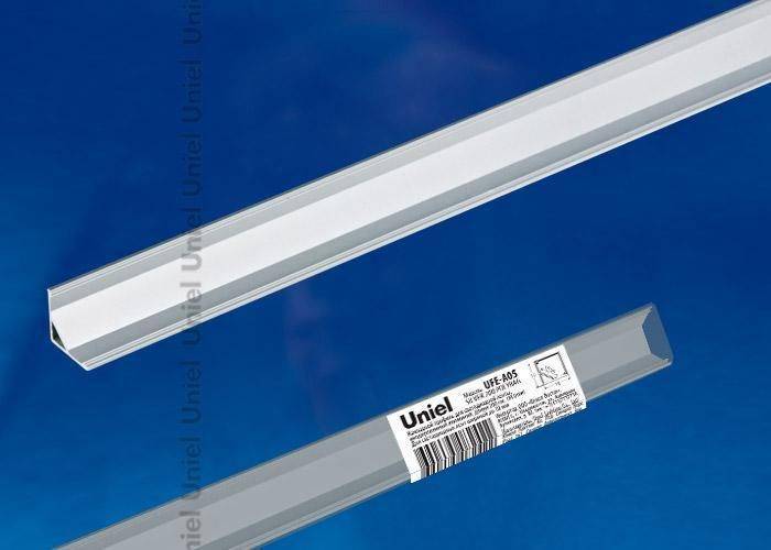 Профиль для светодиодных лент Uniel UFE-A UFE-A05 Silver