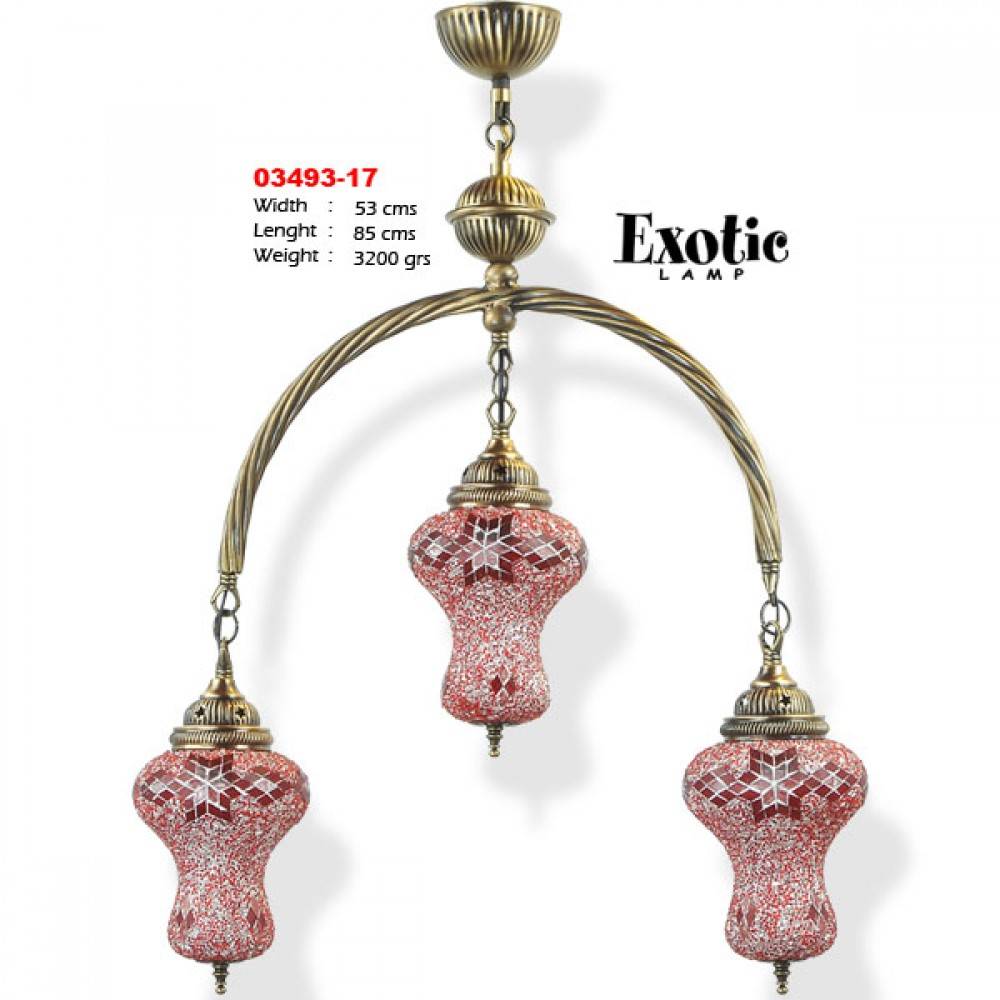 Люстра подвесная Exotic Lamp 03493-17