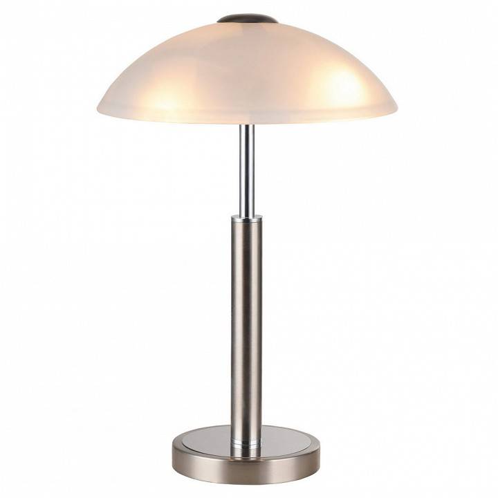 Настольная лампа декоративная IDLamp Petra 283/3T-Chrome