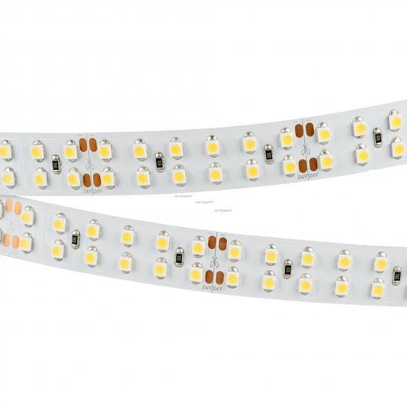 Лента светодиодная Arlight RT 2-5000 24V Warm2700 2x2 (3528, 1200 LED, LUX) 008770(B)