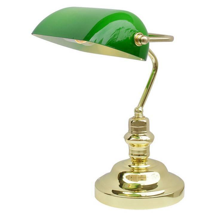 Настольная лампа офисная Arte Lamp Banker A2491LT-1GO