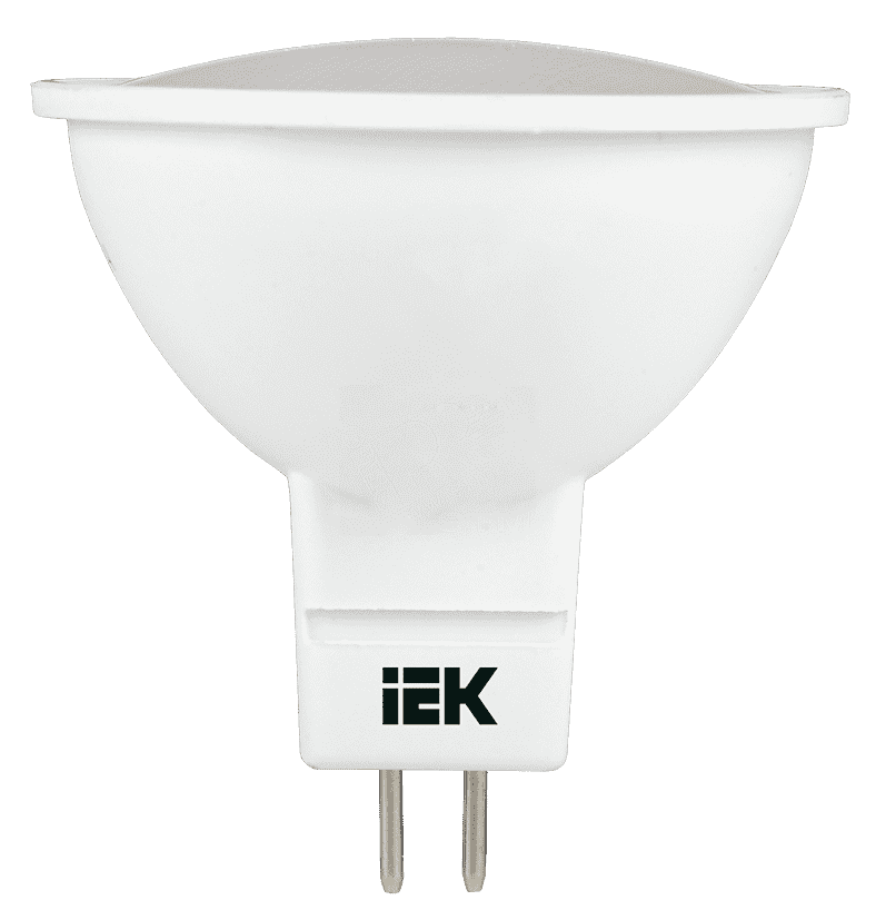 Светодиодная лампа IEK LLE-MR16-5-230-30-GU5 GU5.3 5Вт 3000К