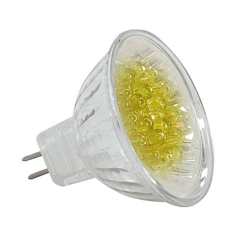 Светодиодная лампа Horoz MR16 MR16 Лампа светодиодная 1.2W YELLOW GU5.3*** GU5.3 1.2Вт Жёлтый