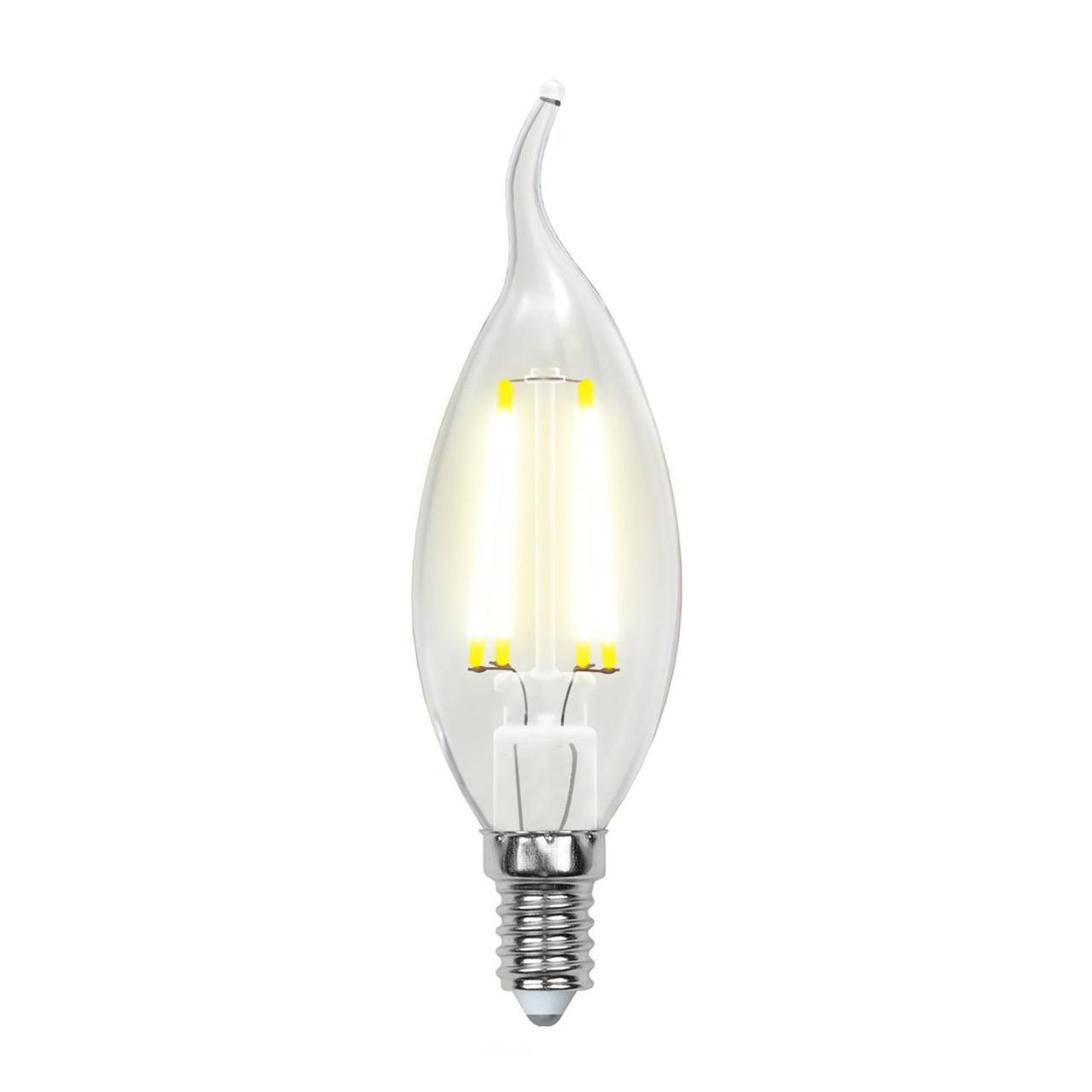 Светодиодная лампа Uniel SKY Candle LED-CW35-6W/NW/E14/CL PLS02WH E14 6Вт 4000К
