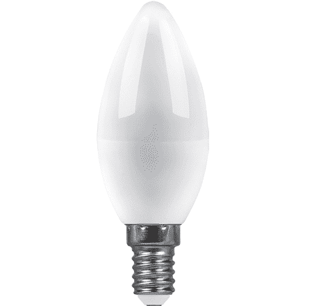 Светодиодная лампа Saffit SAFFIT SBC3709 55078 E14 9Вт Белый теплый 2700К