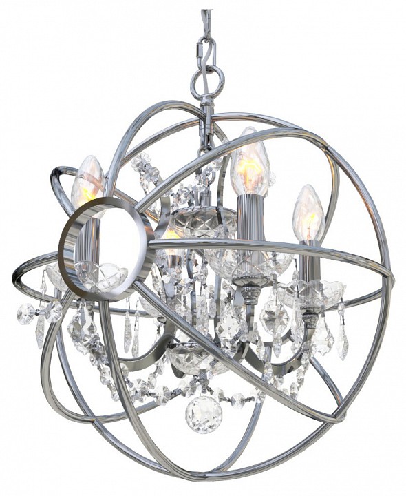 Подвесная люстра Loft it Foucaults Orb Crystal LOFT1896/4