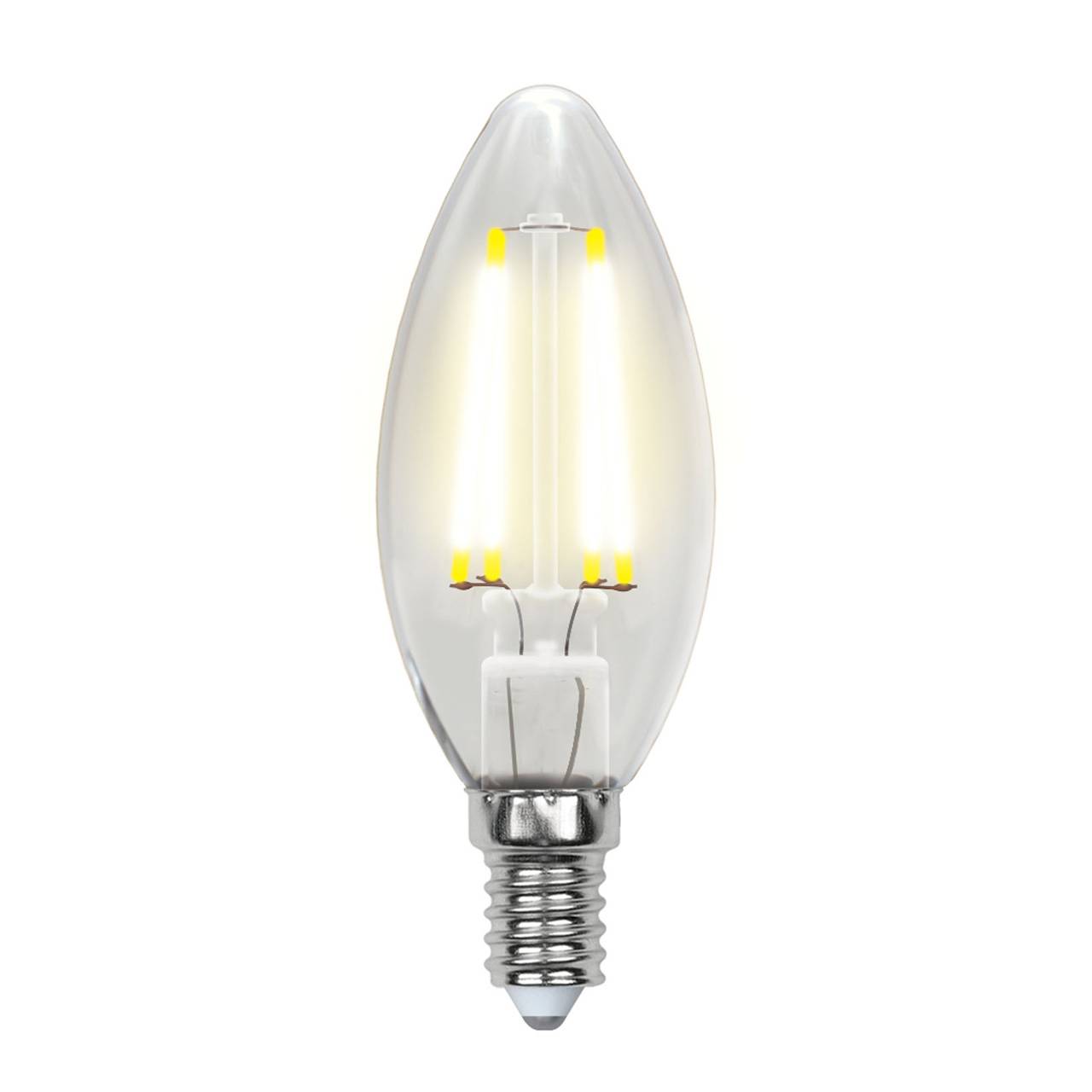 Светодиодная лампа Uniel SKY Candle LED-C35-6W/NW/E14/CL PLS02WH E14 6Вт 4000К
