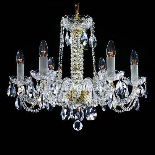 Подвесная люстра Bohemia Light Crystal LC 1540 LC 1540/5/56 G