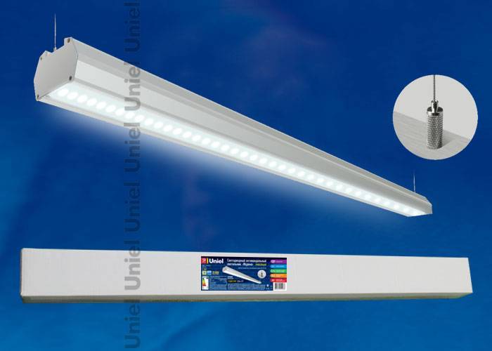 Промышленный светильник светильник Uniel ULT-V14-59W/NW/HM IP65 GREY